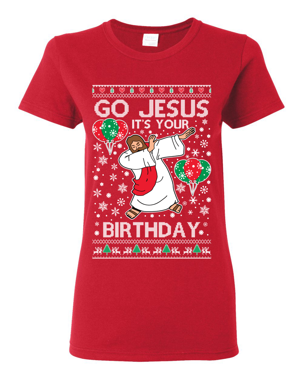 Go Jesus It's Your Birthday Women Graphic TShirt - Picture 11 of 13
