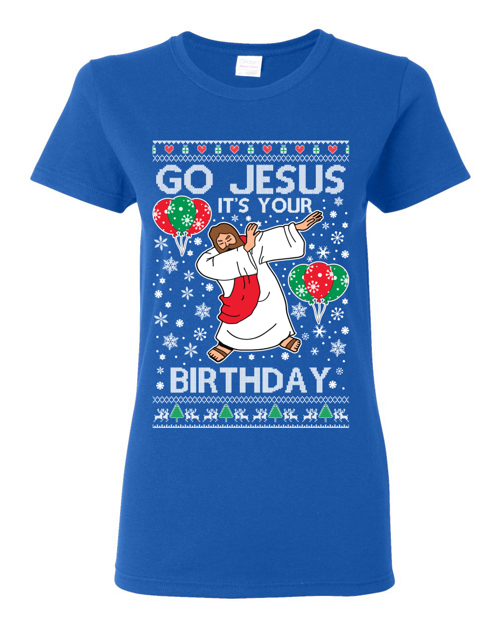 Go Jesus It's Your Birthday Women Graphic TShirt - Picture 12 of 13