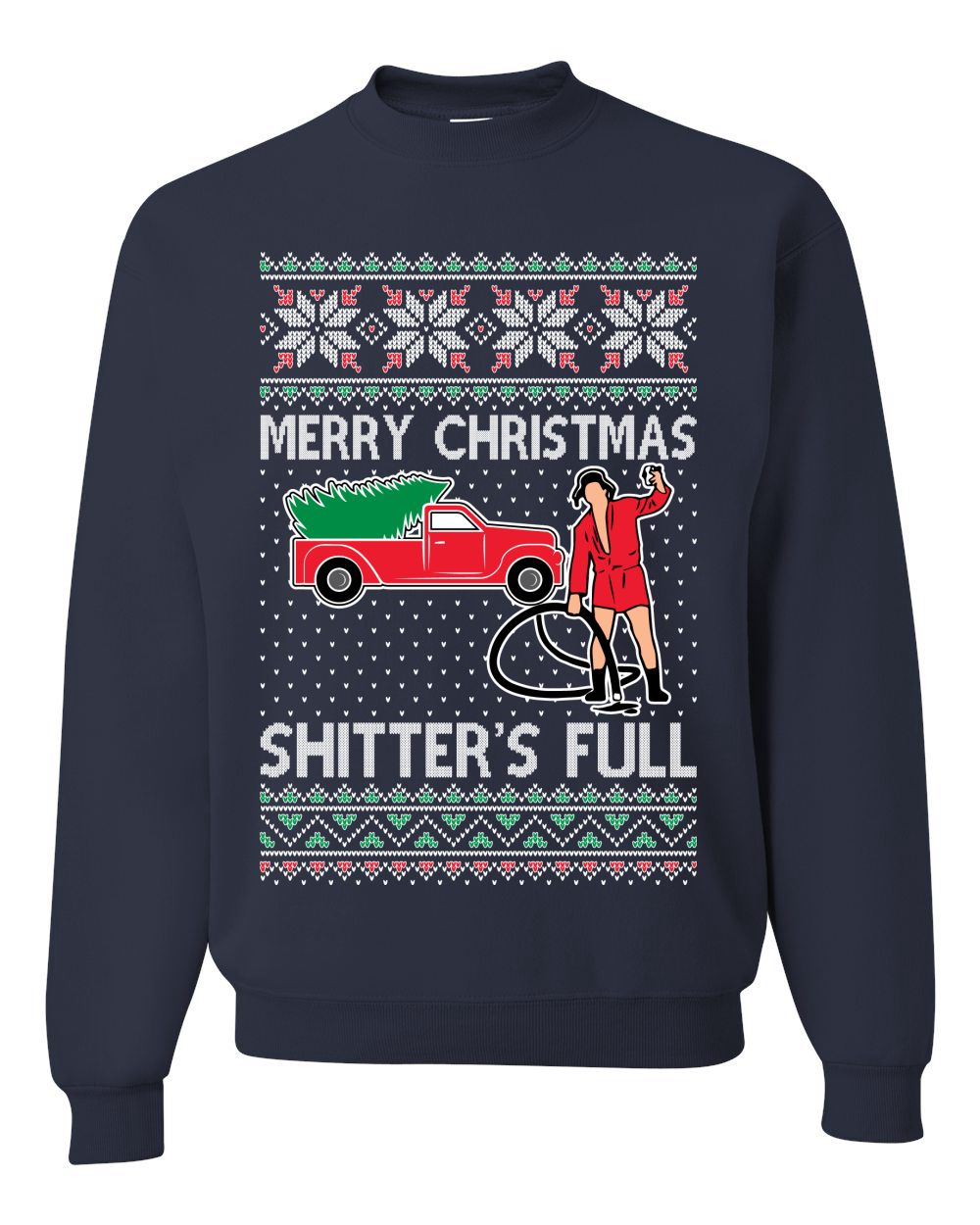 Cousin eddie clearance shitters full sweater