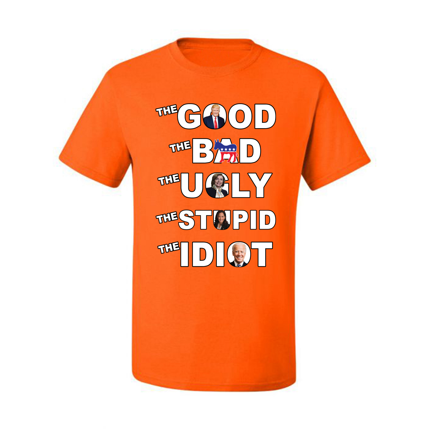 The Good Bad Ugly Stupid Mashup Cleveland Browns T-Shirt - T