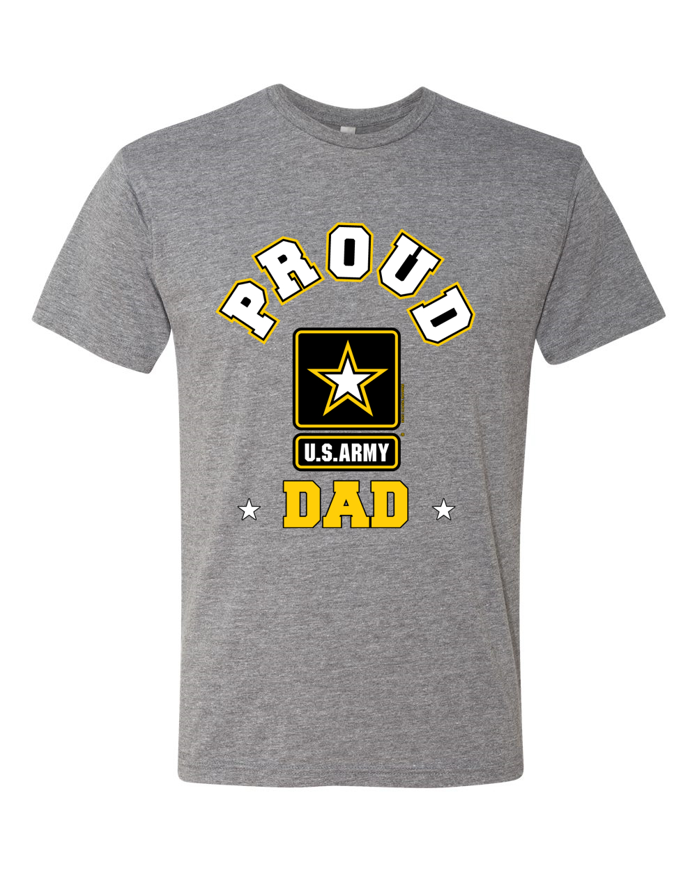Proud US Army Dad Men Premium Tri Blend 