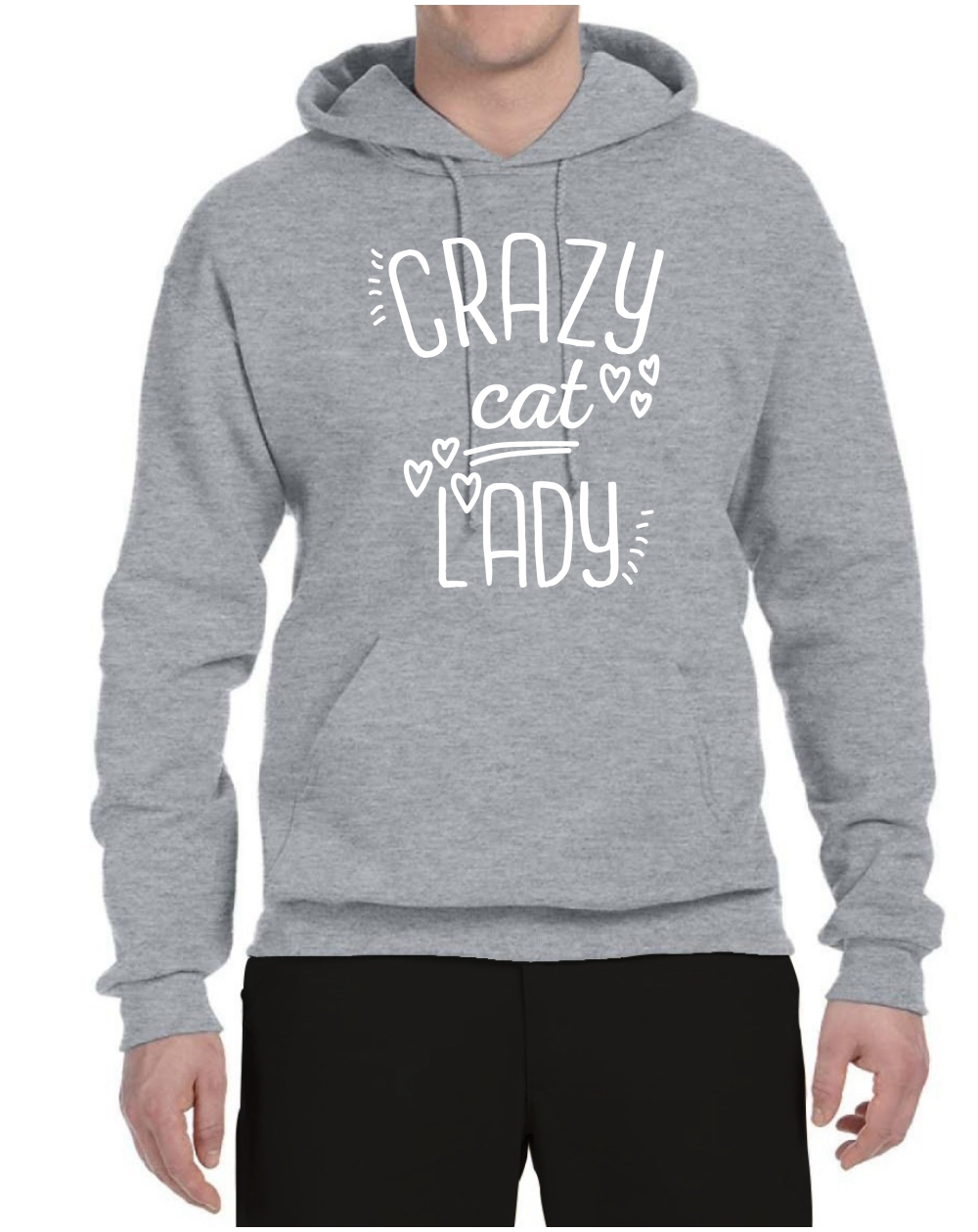 Sudadera con capucha gráfica That Crazy Cat Lady cultura pop - Imagen 7 de 19