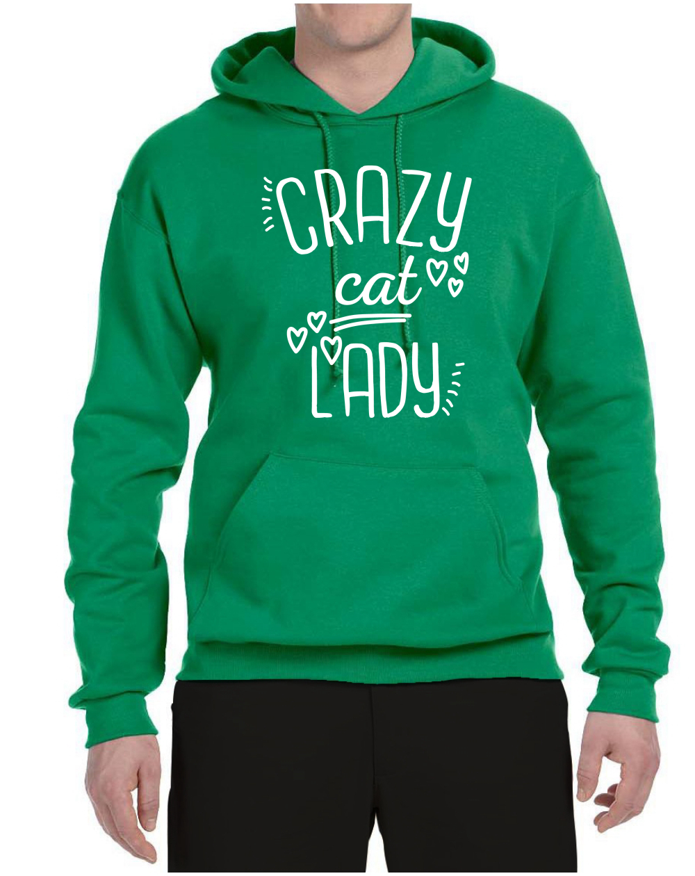 Sudadera con capucha gráfica That Crazy Cat Lady cultura pop - Imagen 8 de 19