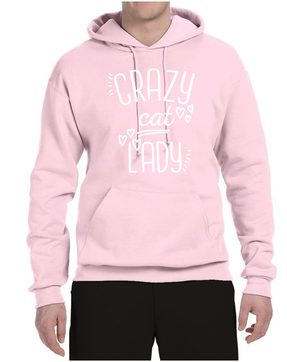 Sudadera con capucha gráfica That Crazy Cat Lady cultura pop - Imagen 9 de 19