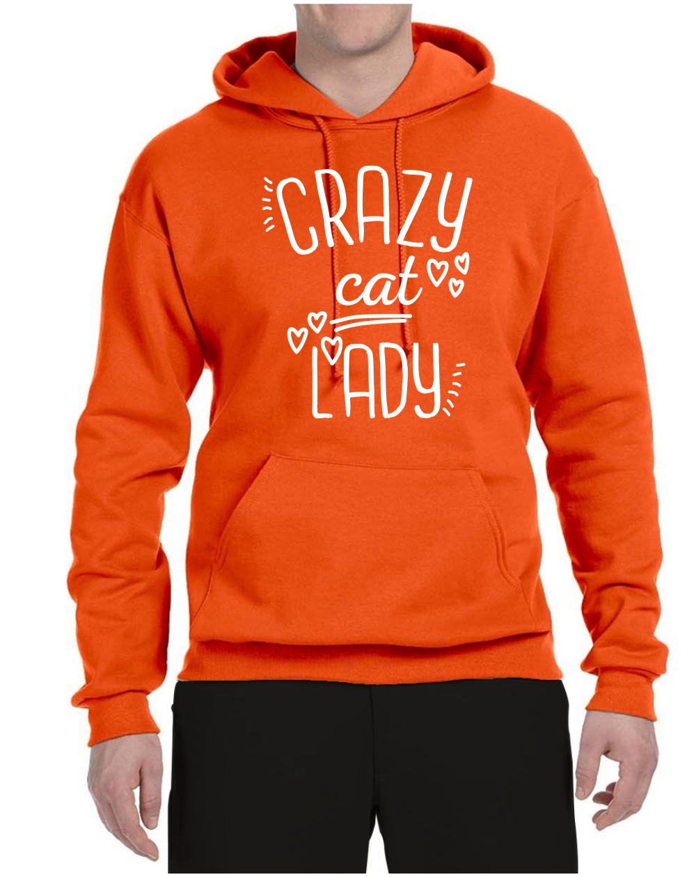 Sudadera con capucha gráfica That Crazy Cat Lady cultura pop - Imagen 13 de 19