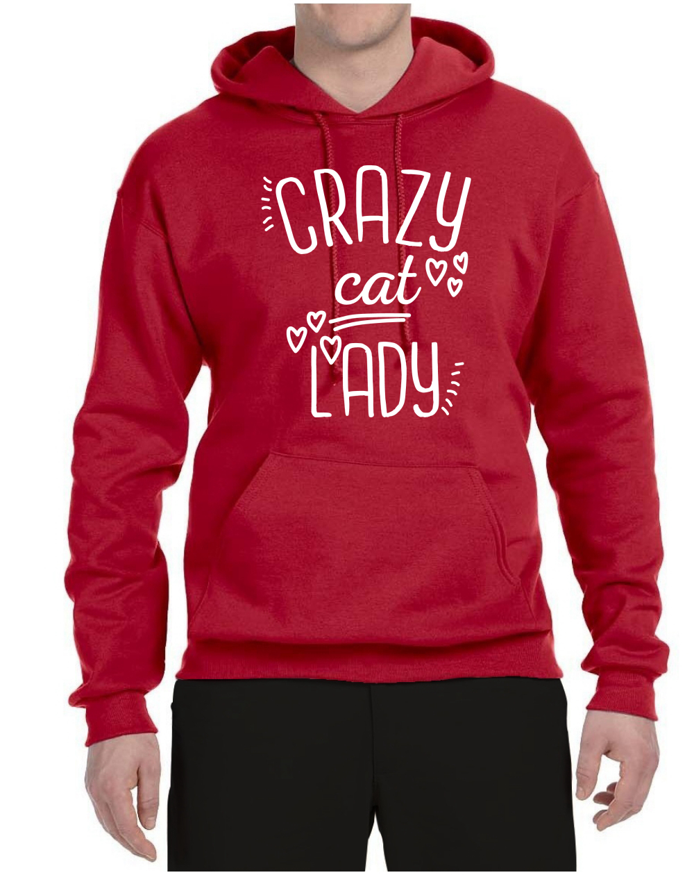 Sudadera con capucha gráfica That Crazy Cat Lady cultura pop - Imagen 15 de 19