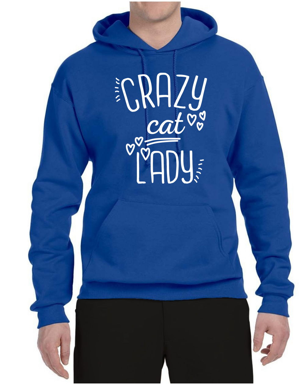 Sudadera con capucha gráfica That Crazy Cat Lady cultura pop - Imagen 16 de 19