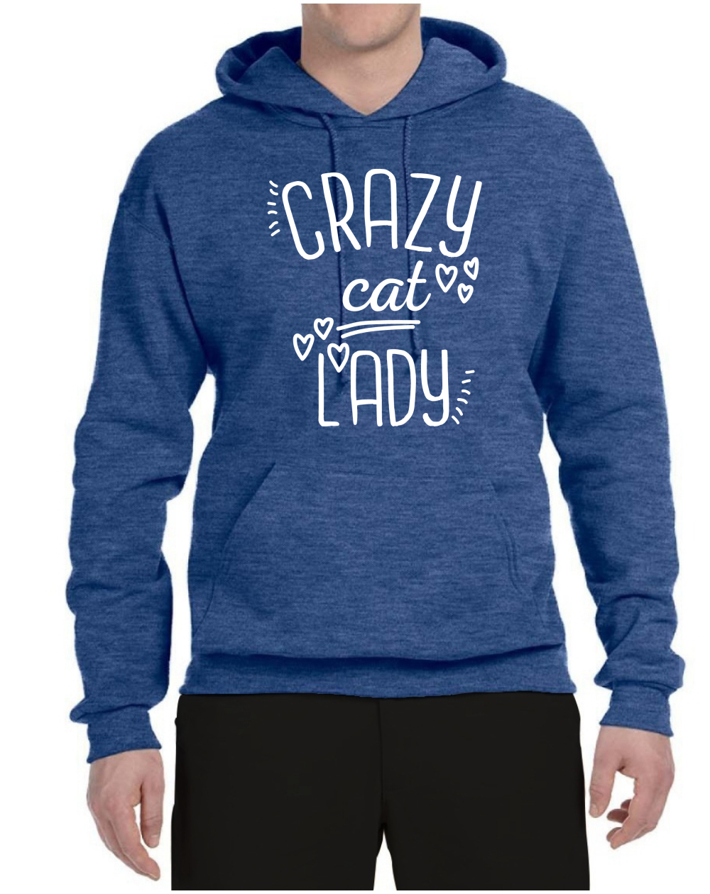 Sudadera con capucha gráfica That Crazy Cat Lady cultura pop - Imagen 17 de 19