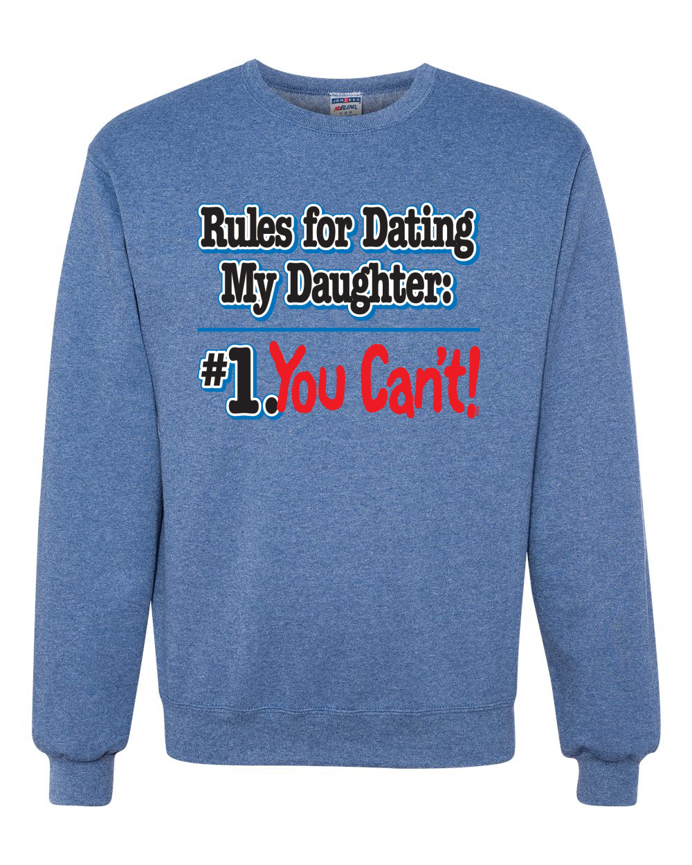 Reglas para salir con mi hija padre regalo hombres mujeres sudadera - Imagen 10 de 12