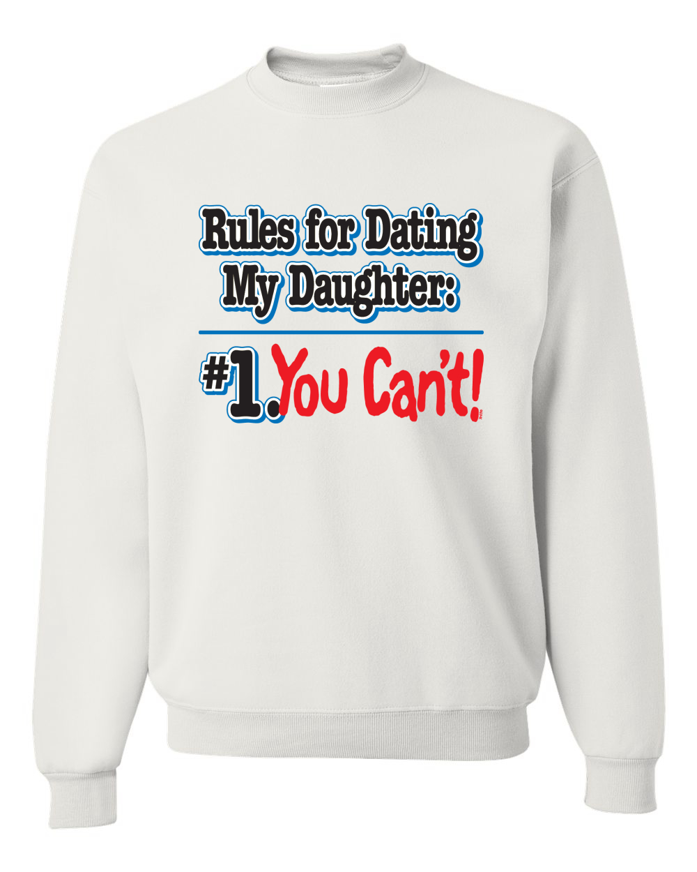 Reglas para salir con mi hija padre regalo hombres mujeres sudadera - Imagen 12 de 12