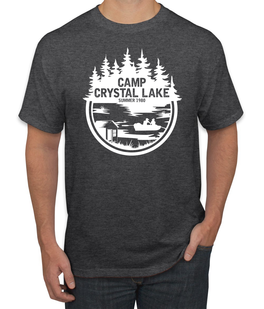 Camiseta White Camp Crystal Lake Retro NJ 1980 Película de Terror Jason Novelty - Imagen 7 de 22