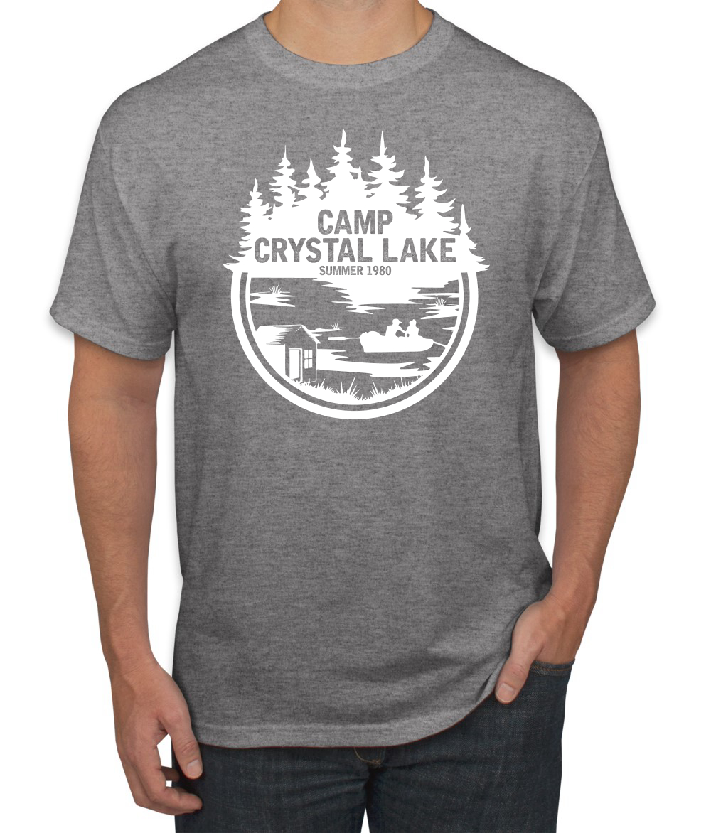 Camiseta White Camp Crystal Lake Retro NJ 1980 Película de Terror Jason Novelty - Imagen 8 de 22