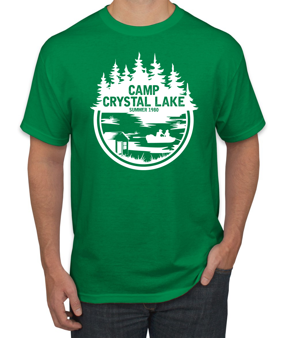 Camiseta White Camp Crystal Lake Retro NJ 1980 Película de Terror Jason Novelty - Imagen 9 de 22