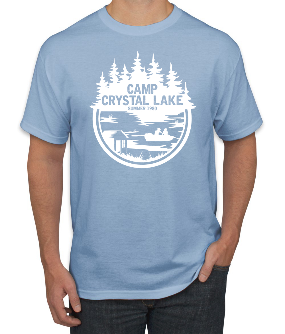 Camiseta White Camp Crystal Lake Retro NJ 1980 Película de Terror Jason Novelty - Imagen 10 de 22