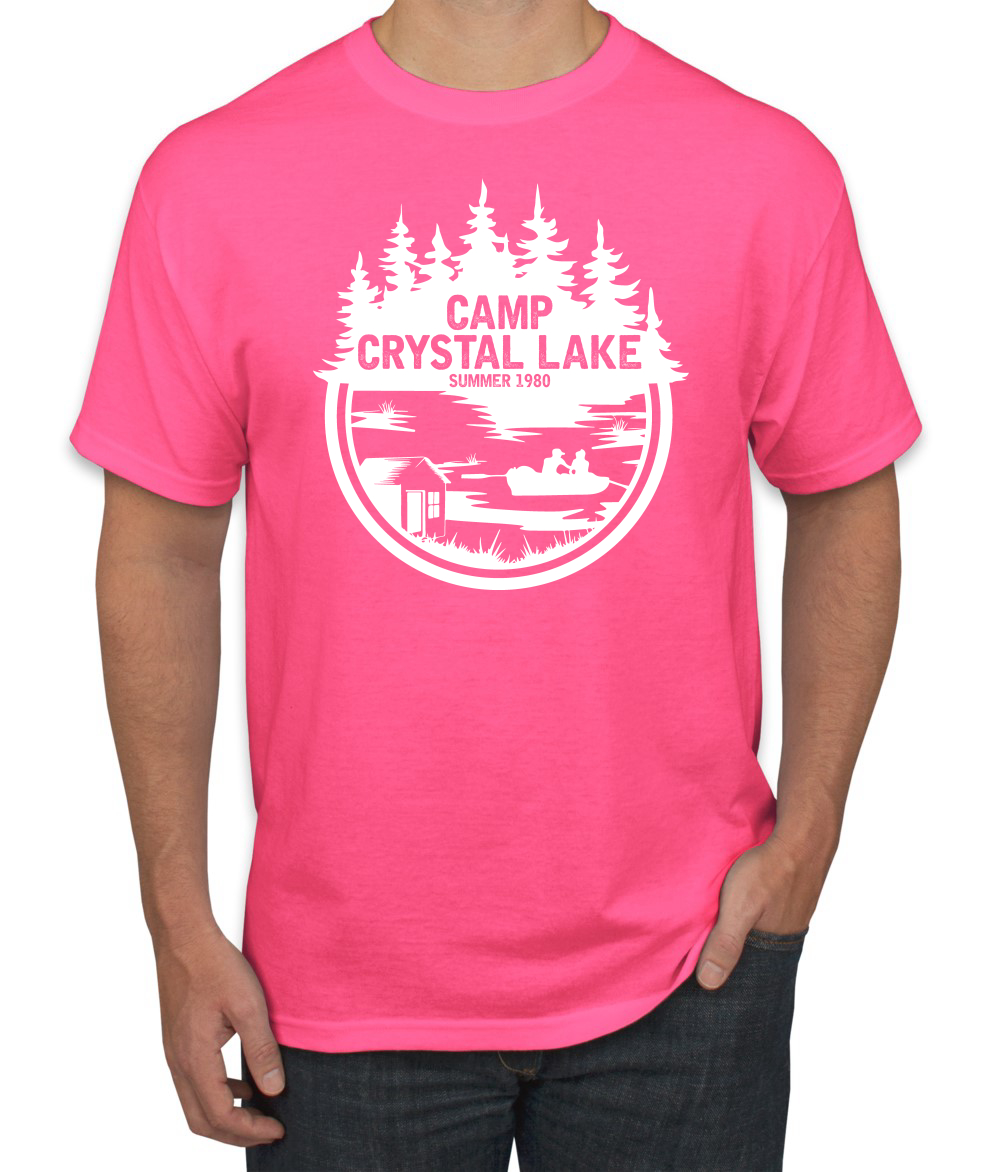 Camiseta White Camp Crystal Lake Retro NJ 1980 Película de Terror Jason Novelty - Imagen 14 de 22