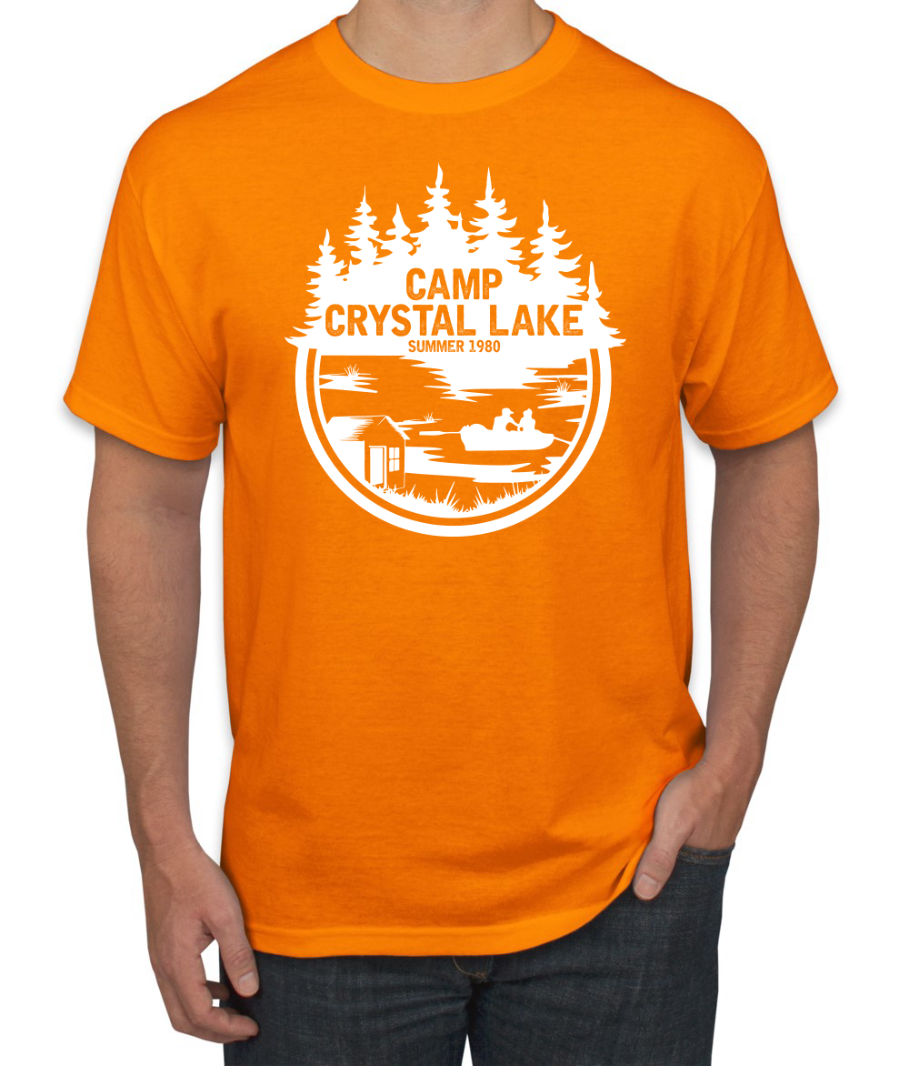 Camiseta White Camp Crystal Lake Retro NJ 1980 Película de Terror Jason Novelty - Imagen 16 de 22