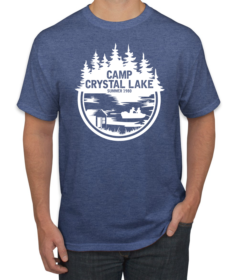 Camiseta White Camp Crystal Lake Retro NJ 1980 Película de Terror Jason Novelty - Imagen 20 de 22