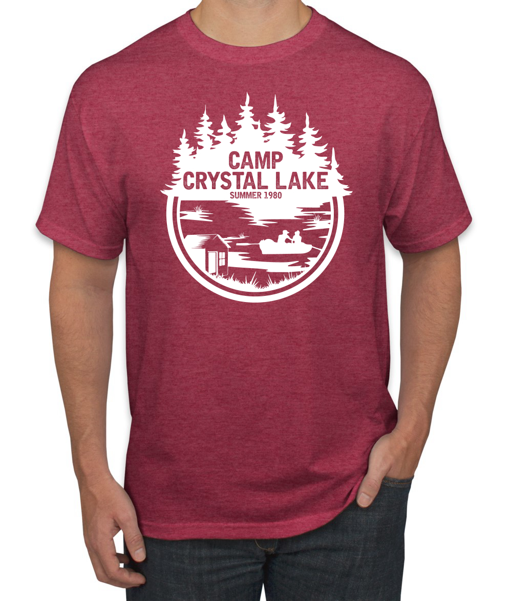 Camiseta White Camp Crystal Lake Retro NJ 1980 Película de Terror Jason Novelty - Imagen 22 de 22