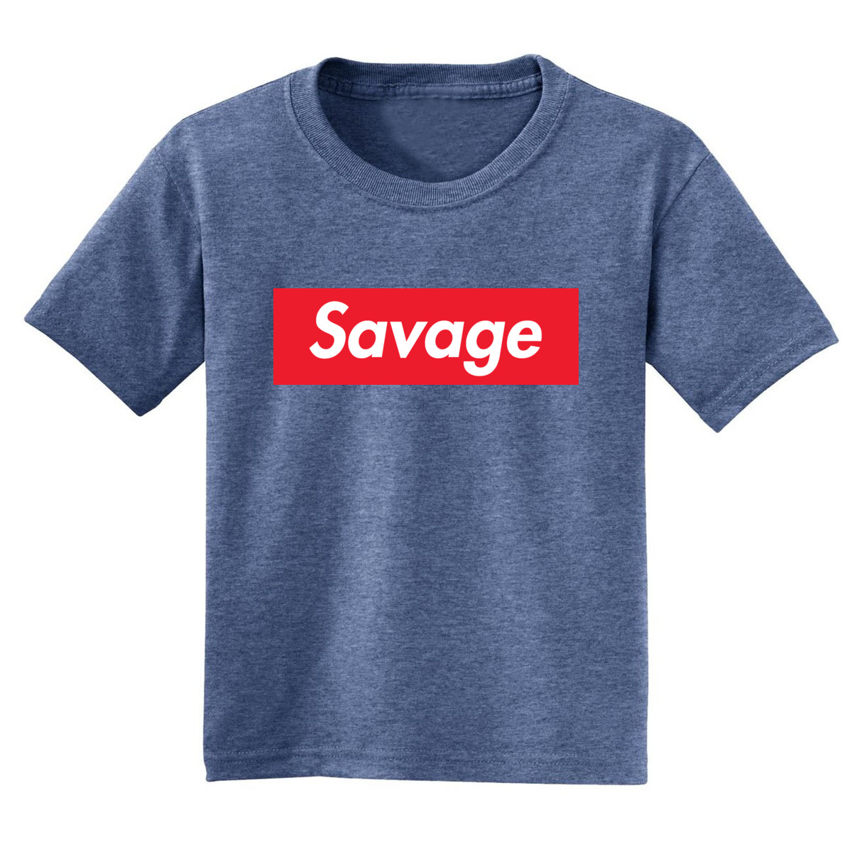 savage box logo shirt