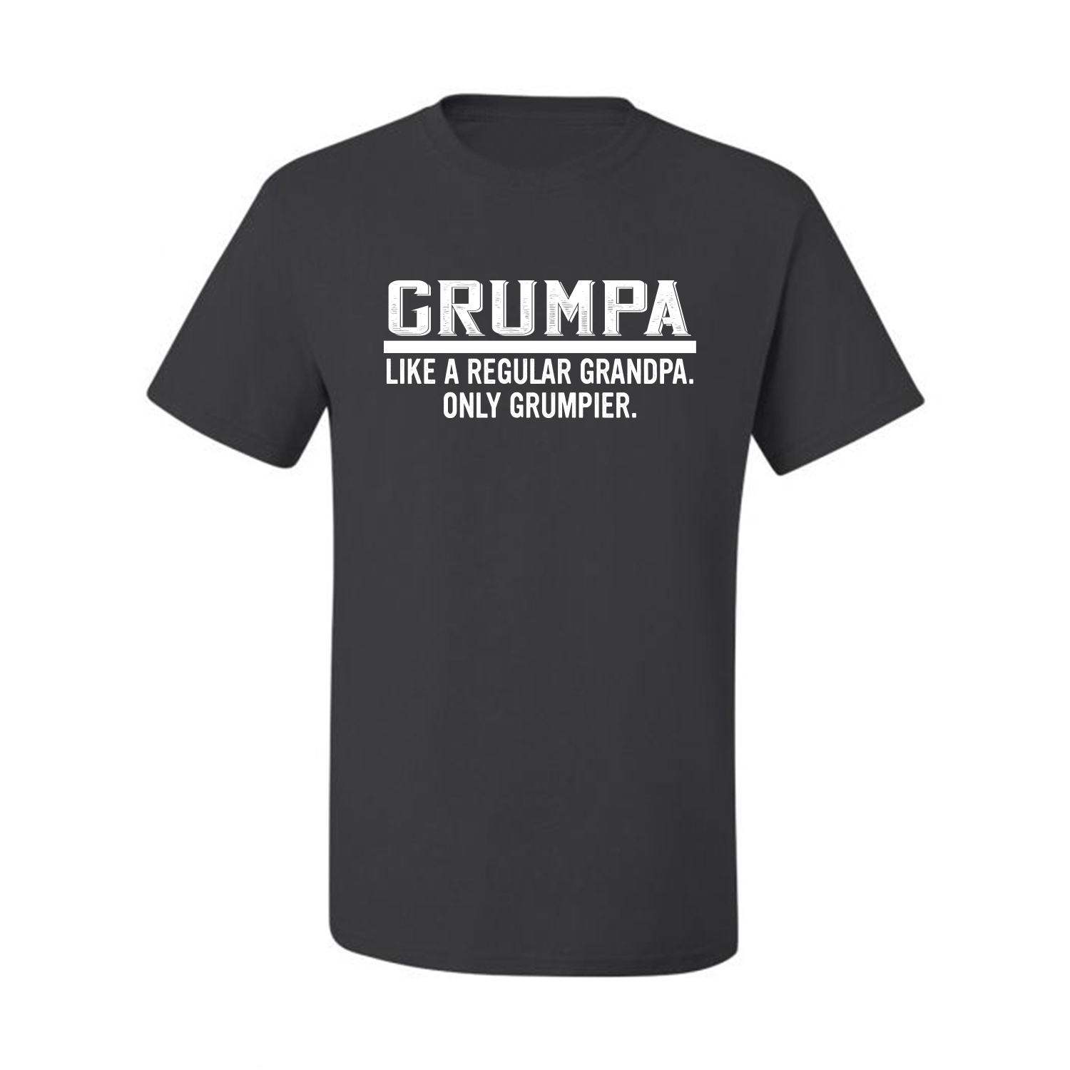 Maglietta grafica uomo Grumpa Like A Regular solo nonno grumpier regalo divertente - Foto 4 di 14