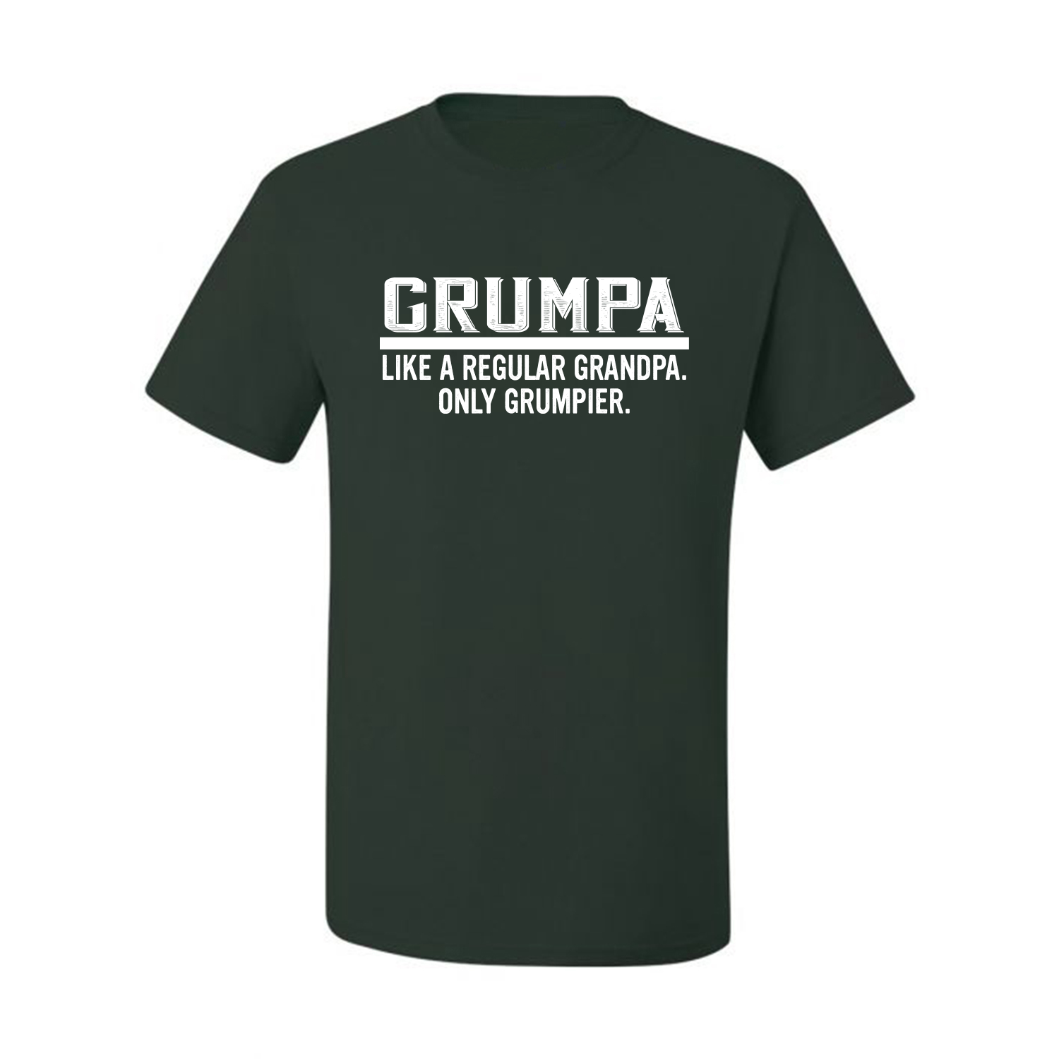 Maglietta grafica uomo Grumpa Like A Regular solo nonno grumpier regalo divertente - Foto 5 di 14
