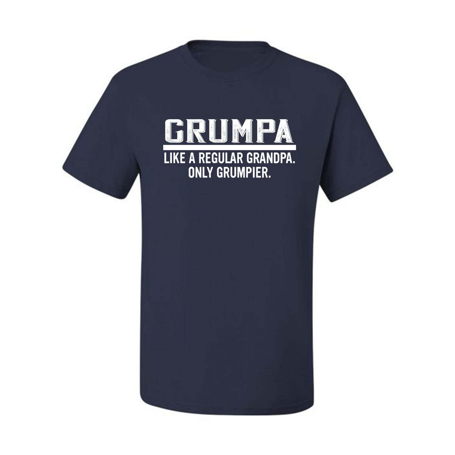 Maglietta grafica uomo Grumpa Like A Regular solo nonno grumpier regalo divertente - Foto 9 di 14