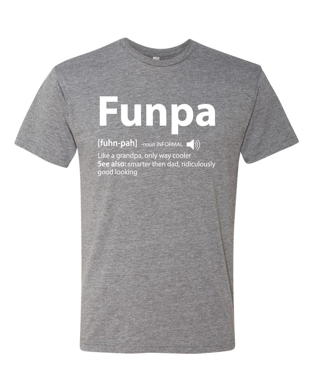 Maglietta Funpa Like A Regular Nonno Papà Regalo Uomo Premium Tri Blend - Foto 4 di 9