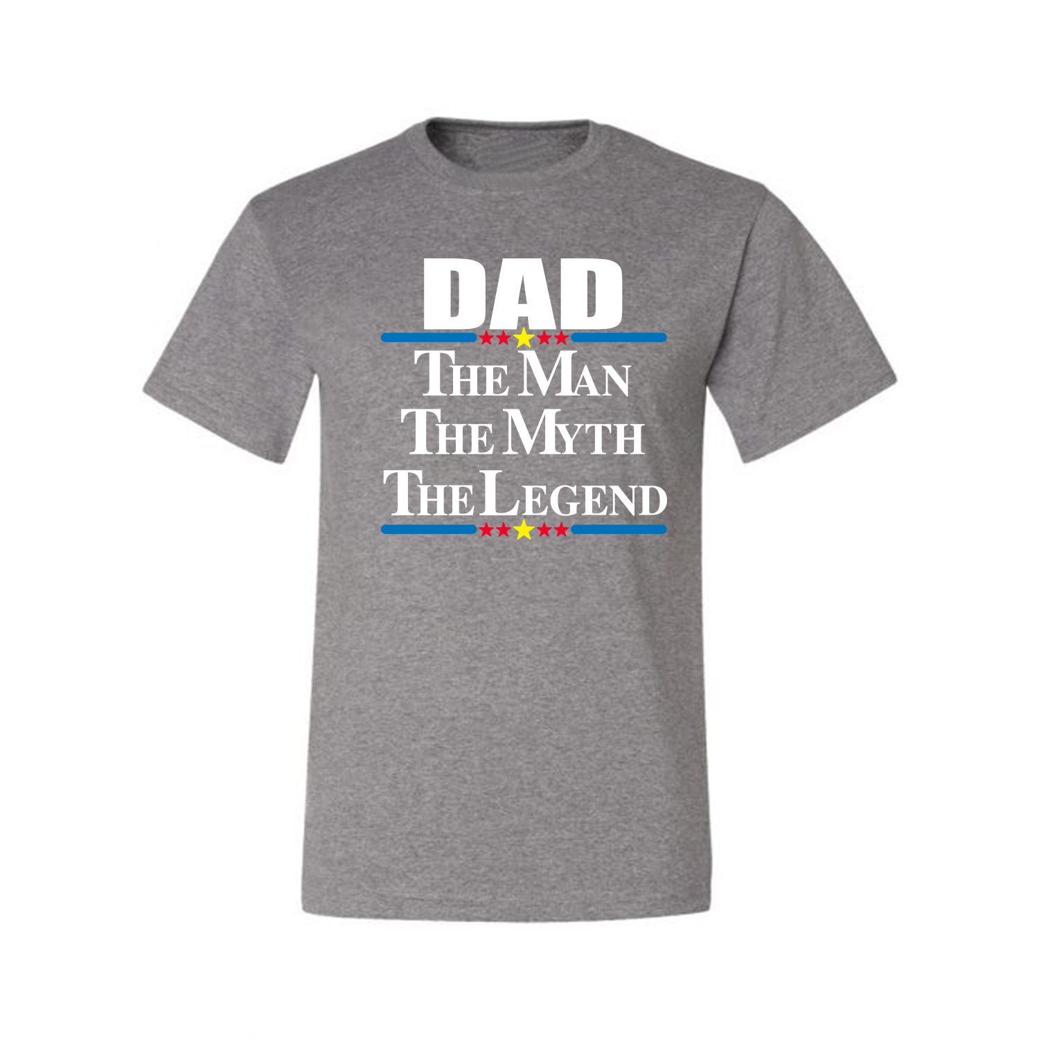Camiseta gráfica Dad The Man The Myth The Legend Best Daddy Hombres - Imagen 7 de 14