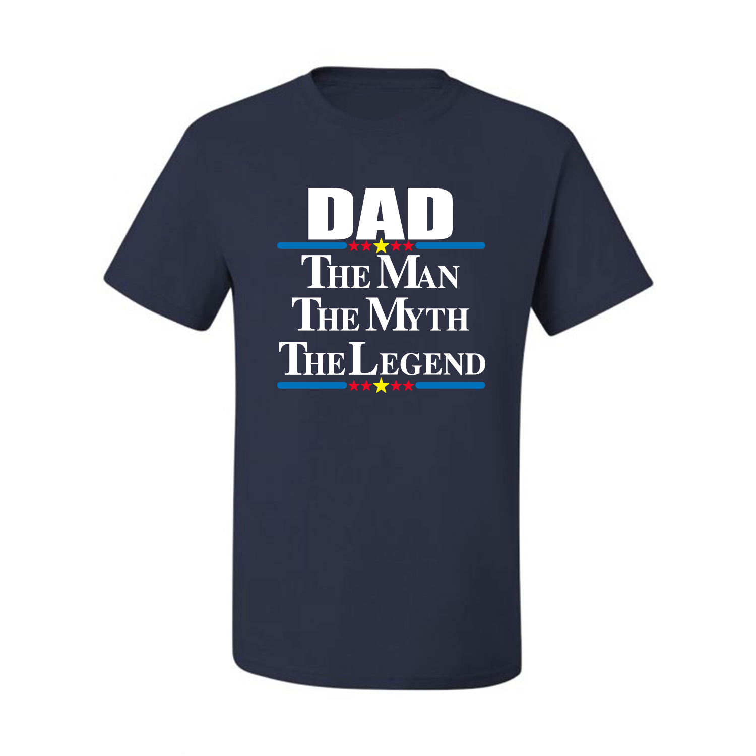 Camiseta gráfica Dad The Man The Myth The Legend Best Daddy Hombres - Imagen 9 de 14