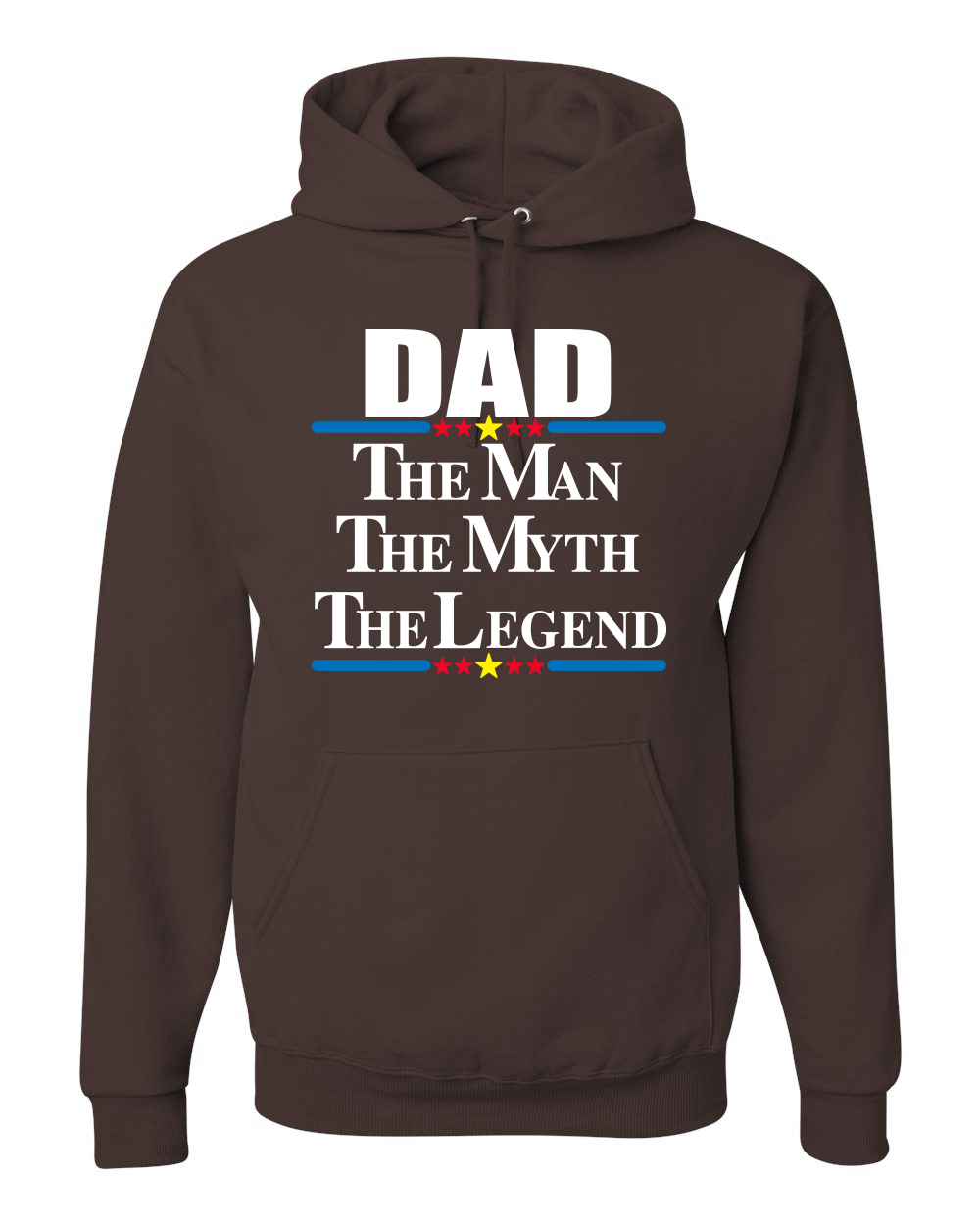 Dad The Man The Myth The Legend Best Daddy Men Women Hooded Sweatshirt - Picture 11 of 11