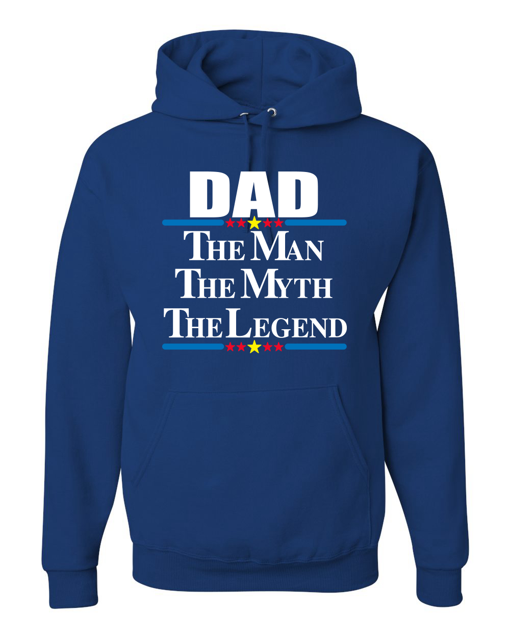 Dad The Man The Myth The Legend Best Daddy Men Women Hooded Sweatshirt - Picture 8 of 11