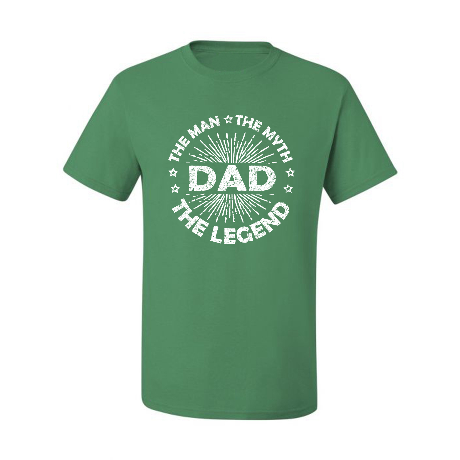 Dad Man Myth Legend Funny Dad Uncle Papa Gift Men Graphic Tshirt - Picture 8 of 14