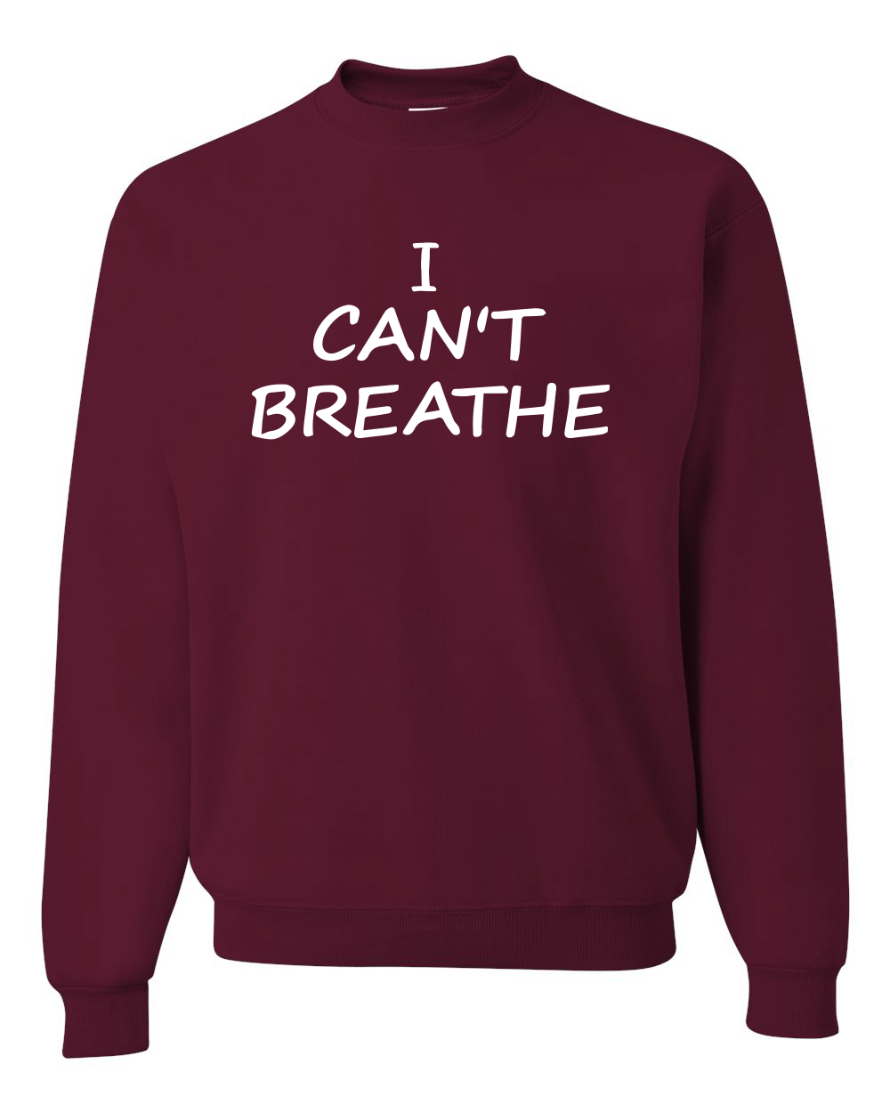 I Cant Breathe Choke Black Lives Matter Men Crewneck Sweatshirt eBay