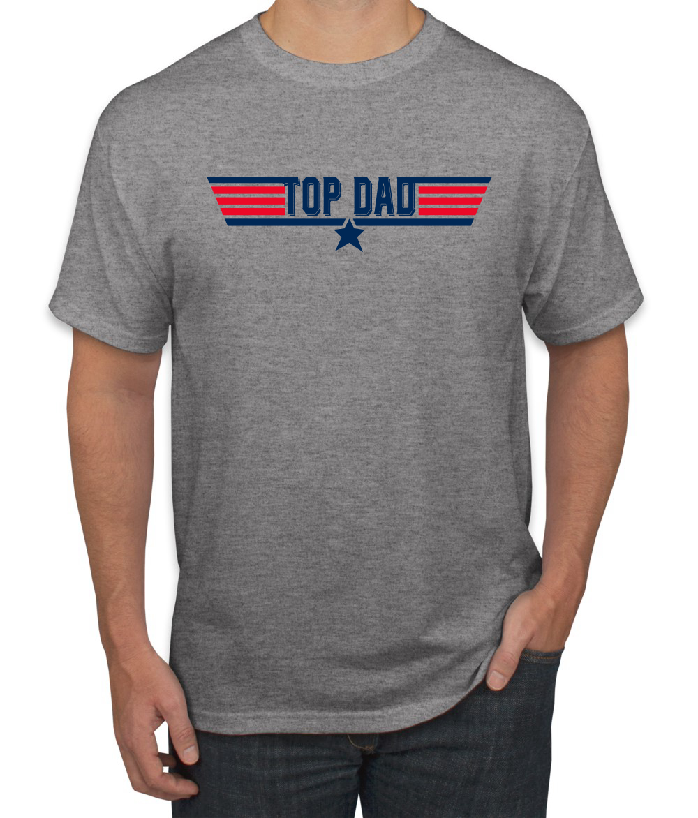 Top Papá TV Parodia Papá Padre Granpa Pistola Amante Regalo Día del Padre Hombres Camiseta - Imagen 3 de 9