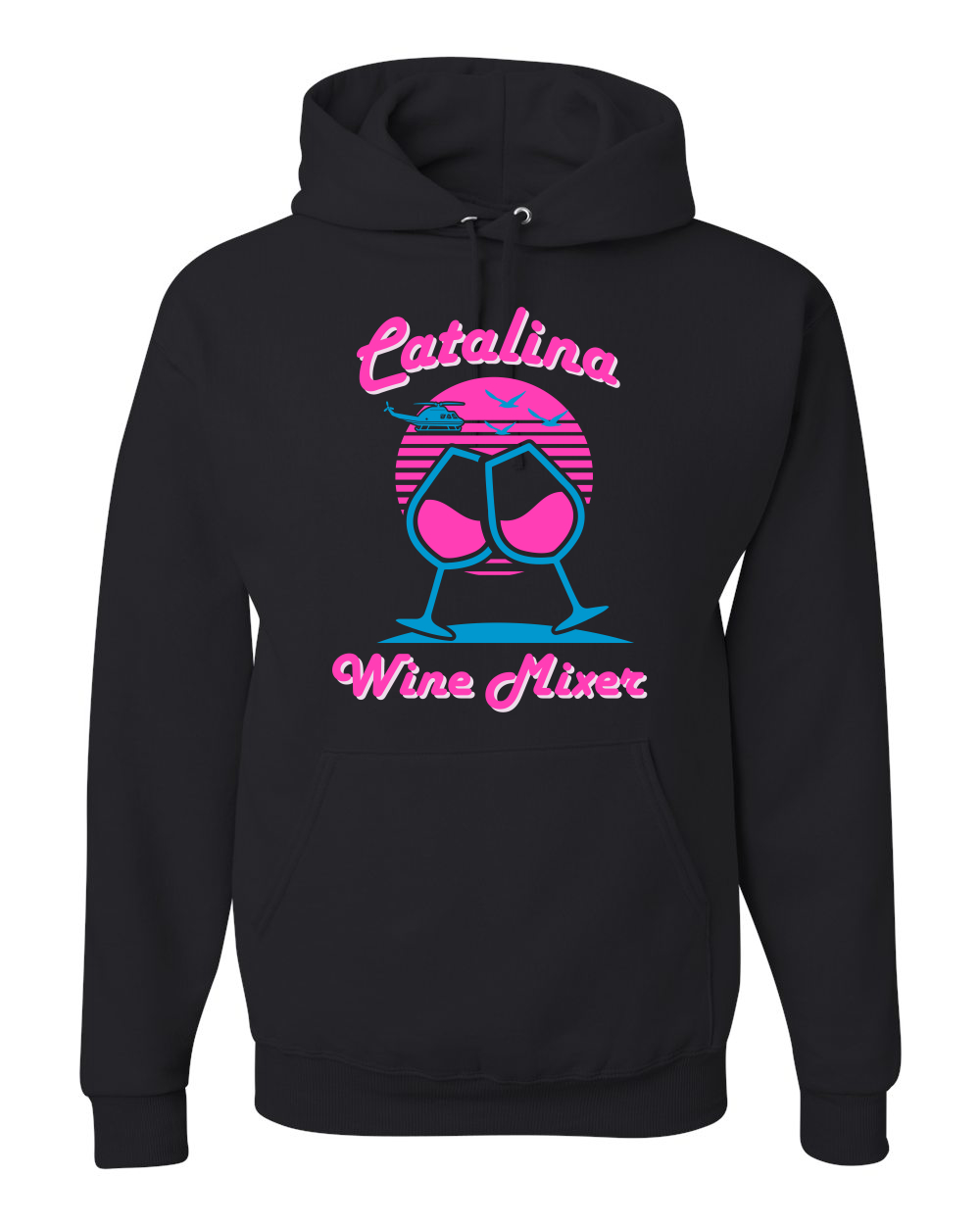 Catalina Wine Mixer Womens Pullover Hoodie Long Sleeve Hooded Sweatshirts 