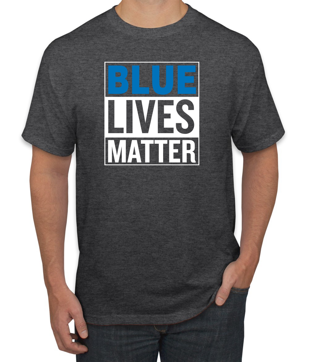 Camiseta Blue Lives Matter Support policías hombres policía - Imagen 6 de 19