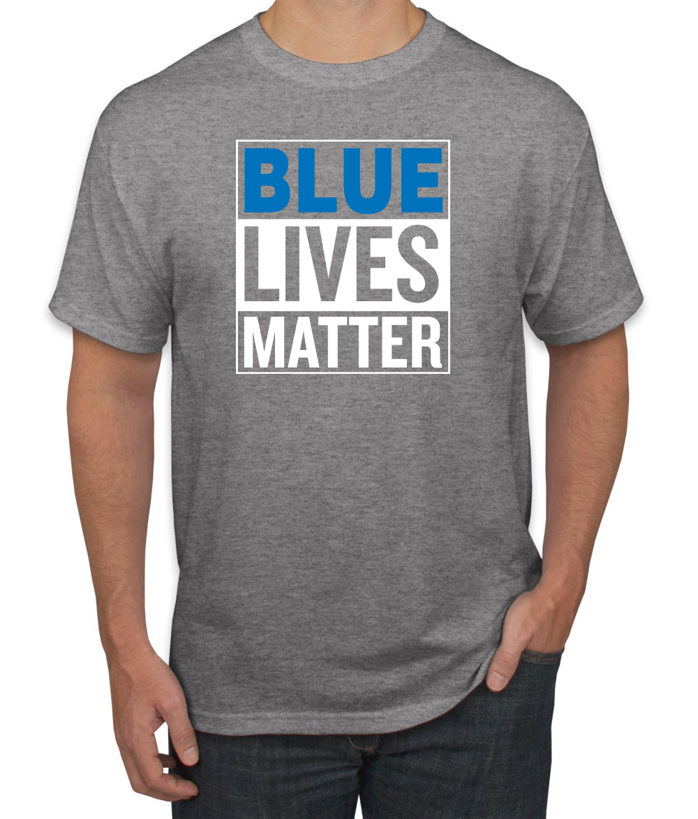 Camiseta Blue Lives Matter Support policías hombres policía - Imagen 7 de 19