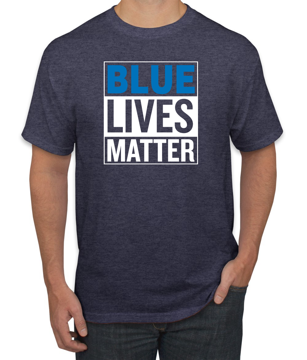Camiseta Blue Lives Matter Support policías hombres policía - Imagen 18 de 19