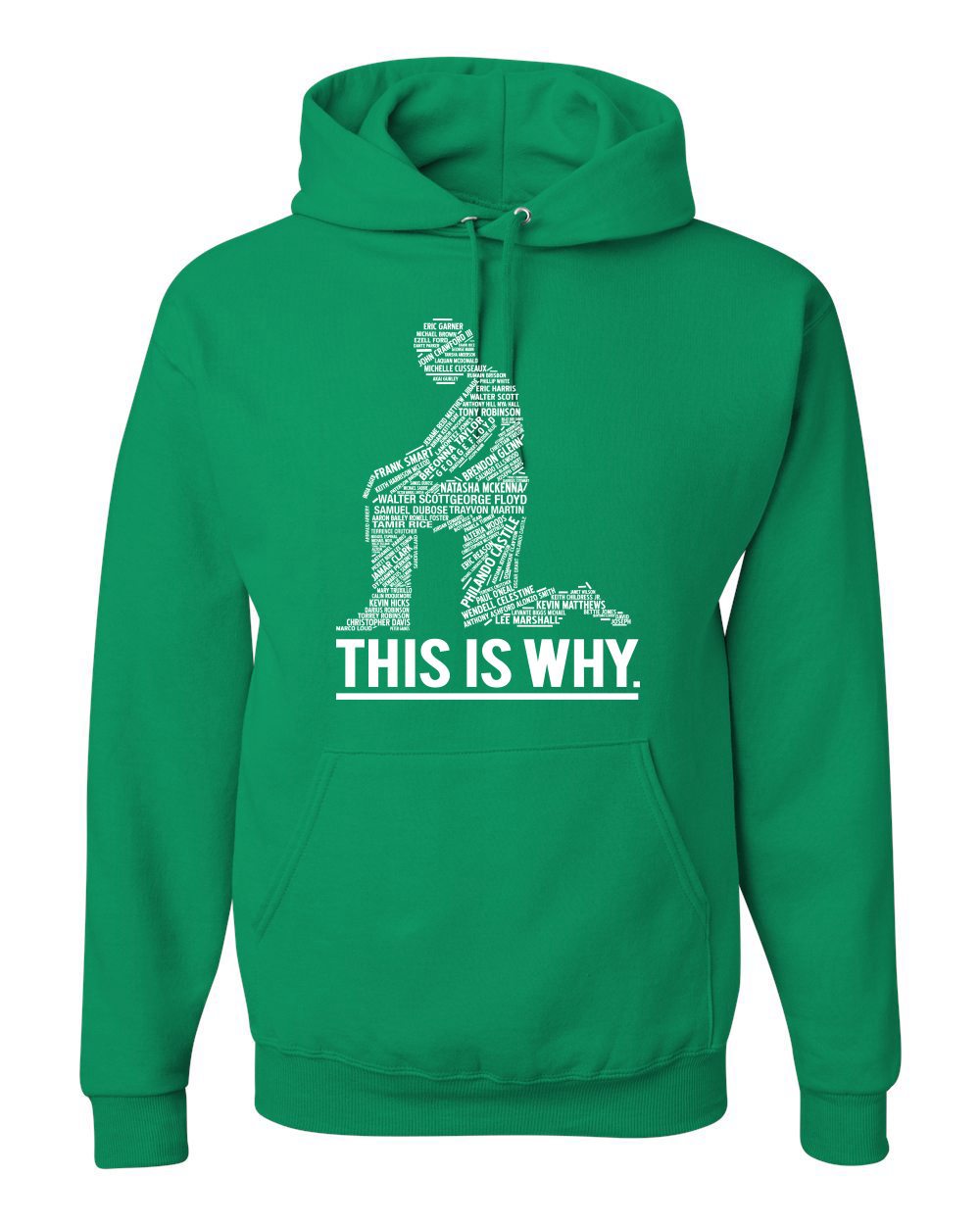 Black Lives Matter This is Why Victim Names Men Hooded Sweatshirt Hoodie - Picture 8 of 19