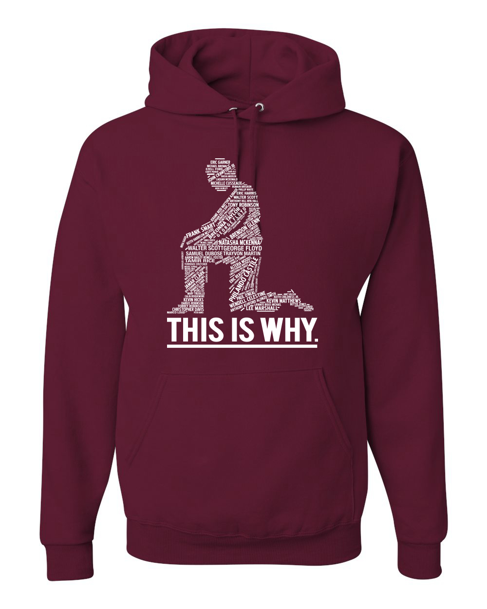 Black Lives Matter This is Why Victim Names Men Hooded Sweatshirt Hoodie - Picture 10 of 19