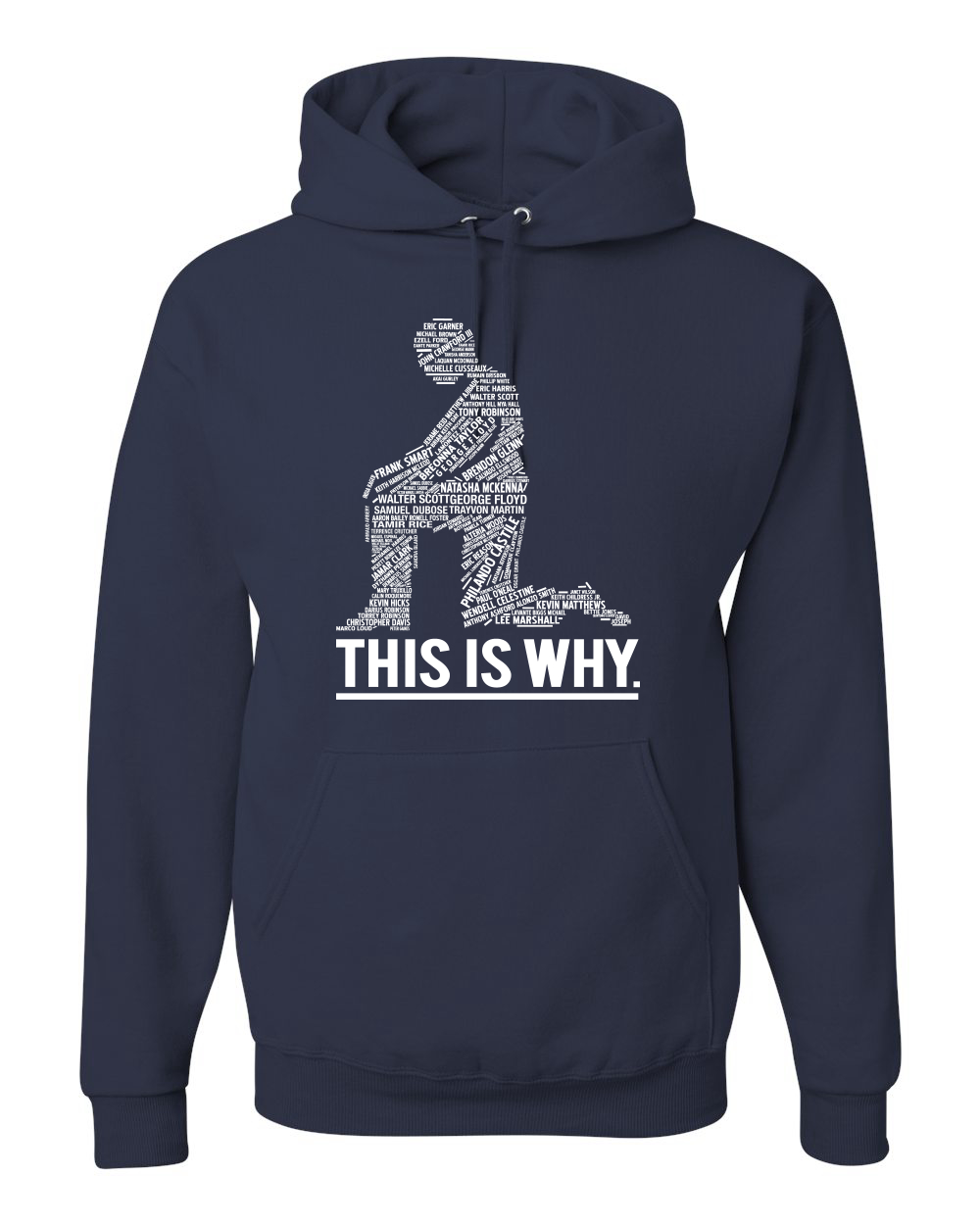 Black Lives Matter This is Why Victim Names Men Hooded Sweatshirt Hoodie - Picture 12 of 19