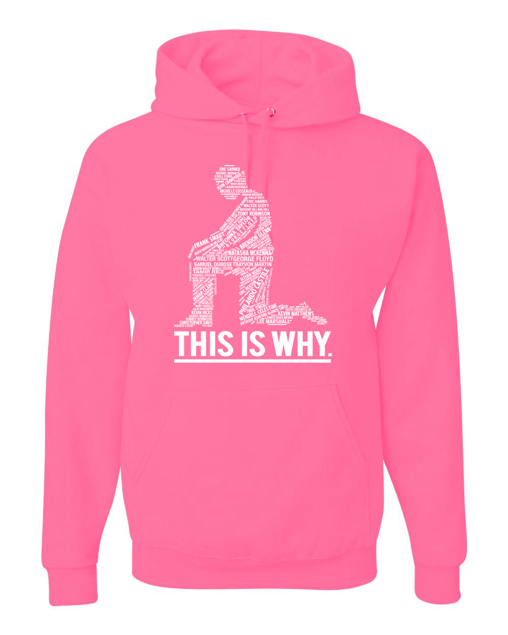 Black Lives Matter This is Why Victim Names Men Hooded Sweatshirt Hoodie - Picture 11 of 19