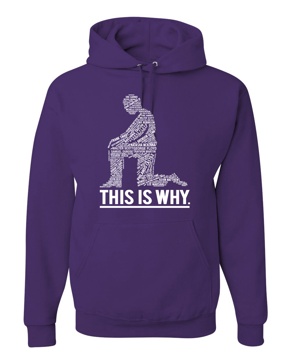 Black Lives Matter This is Why Victim Names Men Hooded Sweatshirt Hoodie - Picture 14 of 19