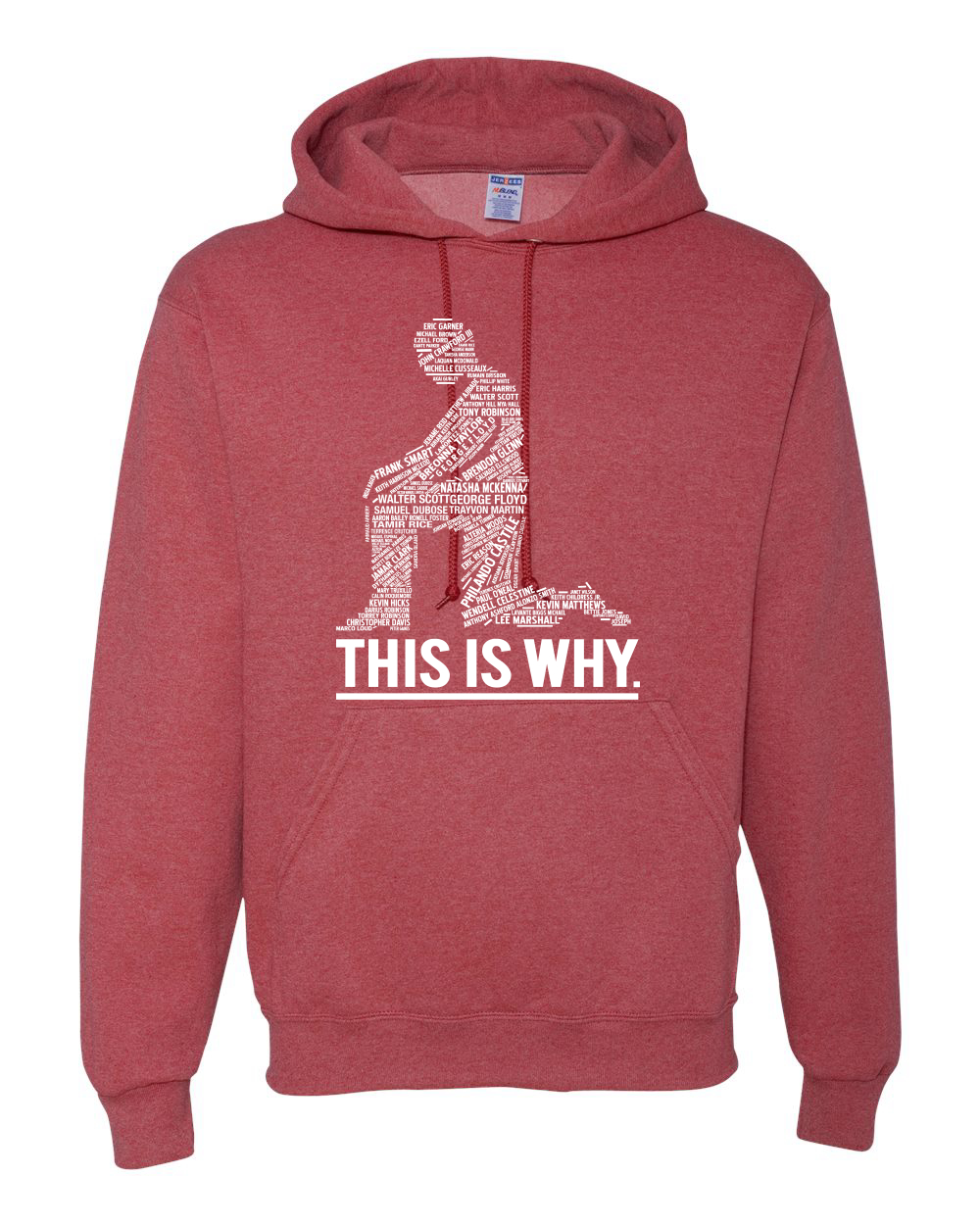 Black Lives Matter This is Why Victim Names Men Hooded Sweatshirt Hoodie - Picture 19 of 19