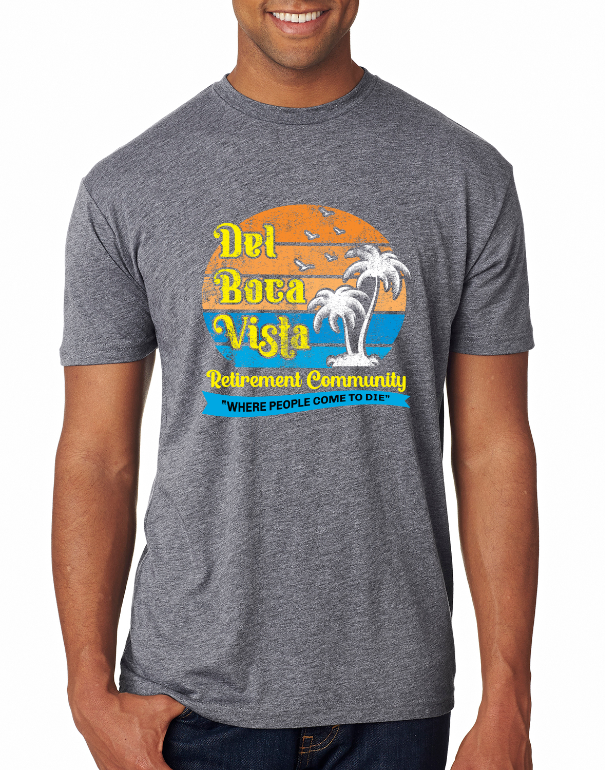Del Boca Vista Seinfeld Retirement Community Mens Tri Blend T-Shirt | eBay