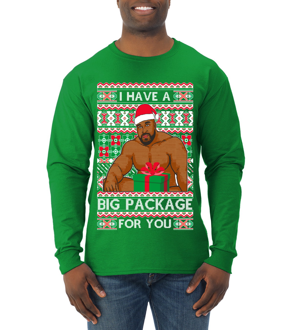 Tiger woods sale ugly christmas sweater