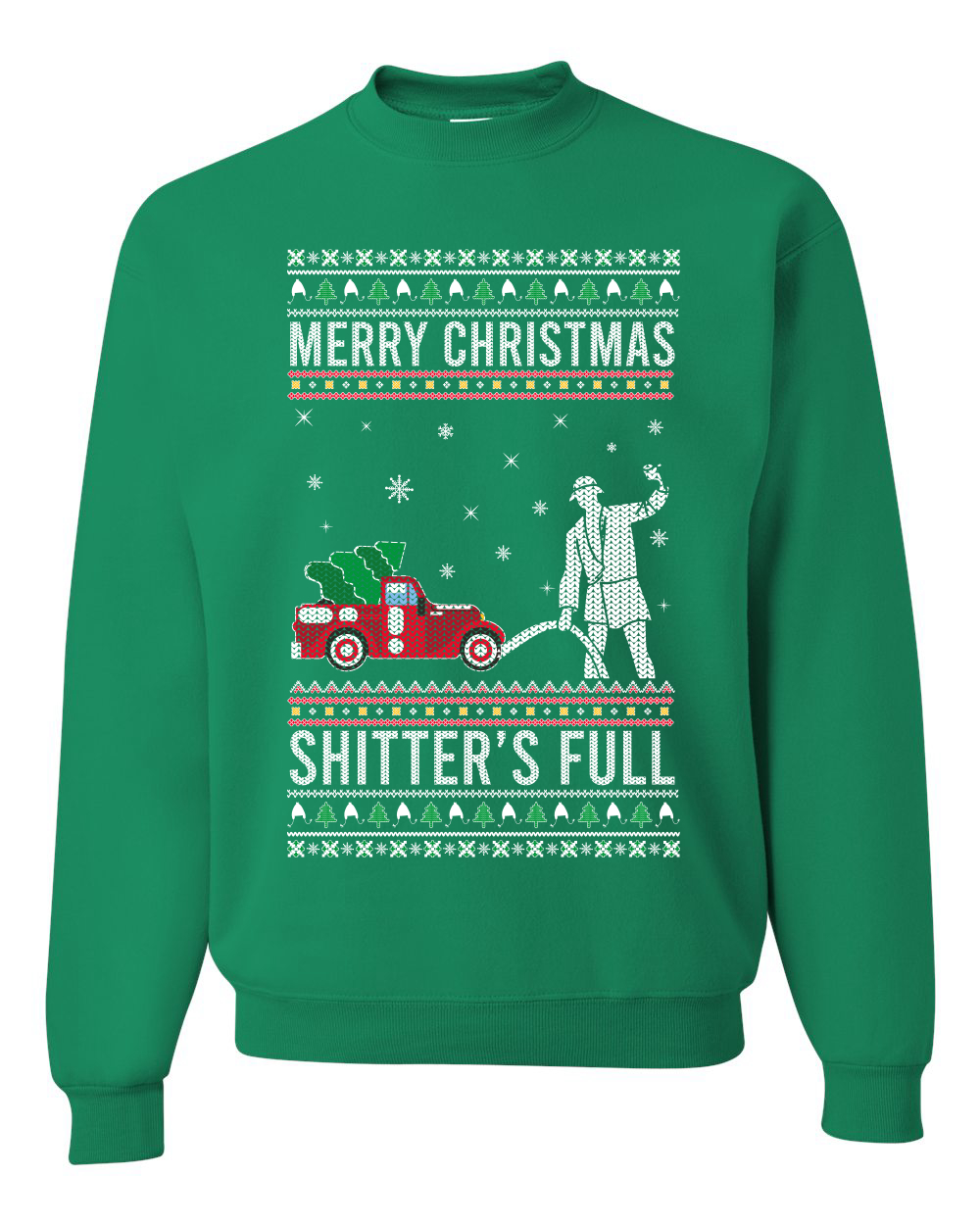 Merry christmas the shop shitters full sweater