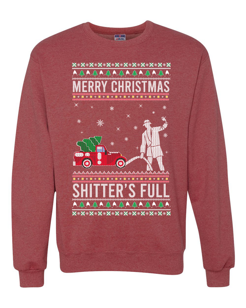 Shitters full outlet xmas sweater