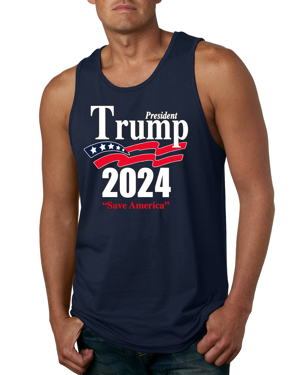Anti Donald Trump Protest Political Shirt President Men's Tank Top Impeach 45 