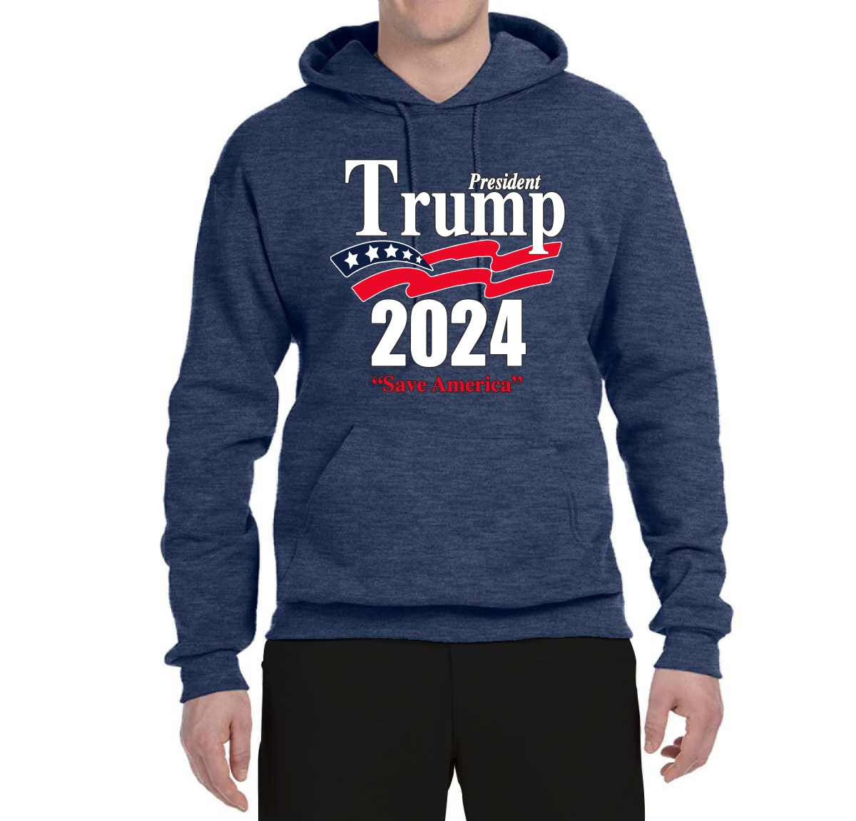 Trump 2020 Election Mens Political Hooded Sweatshirt MAGA Hoodie 